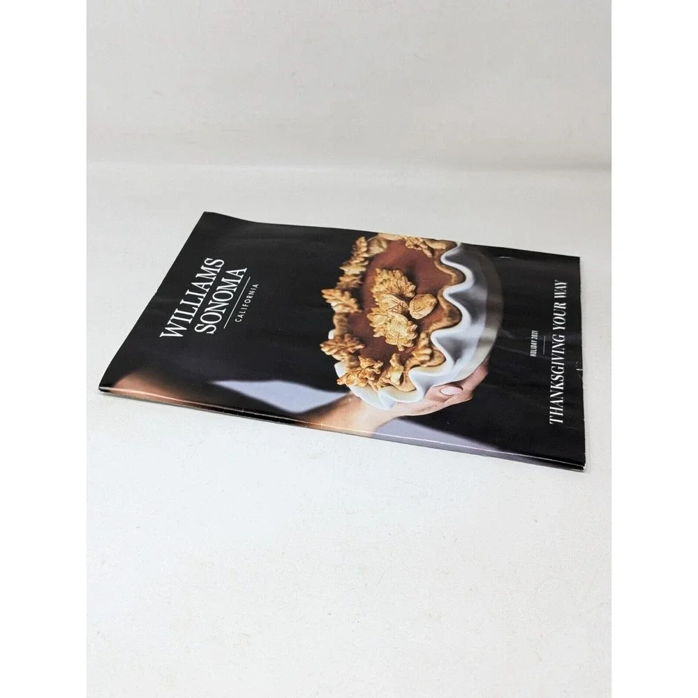 Williams Sonoma‎ Catalog Holiday 2021 Look Book Thanksgiving Kitchen Decor VTG
